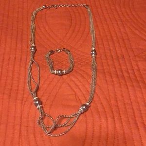 Necklace(free bracelet)